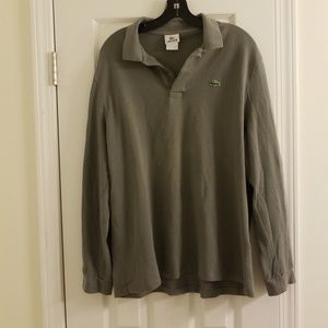 Lacoste long sleeve polo